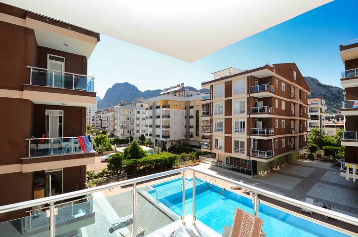 شقق 1+1 و 2+1 في حي البرسيمون-أنطاليا 