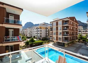 شقق 1+1 و 2+1 في حي البرسيمون-أنطاليا 