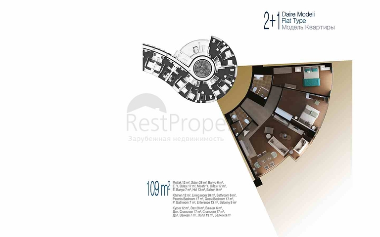 مشروع استثماري في منطقة كوندو-أنطاليا