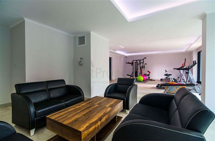 دوبلكس فاخرة ضمن مجمع حديث - قريبة من البحر / مهموتلار / الانيا 