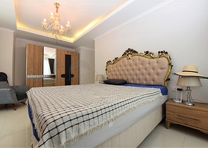 دوبلكس فاخرة ضمن مجمع حديث - قريبة من البحر / مهموتلار / الانيا 