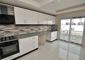 شقة فسيحة 3 + 1 في وسط مدينة أنطاليا