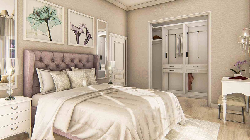 فيلا جديدة 4 + 1 في دوشيمالتي-منطقة أنطاليا 