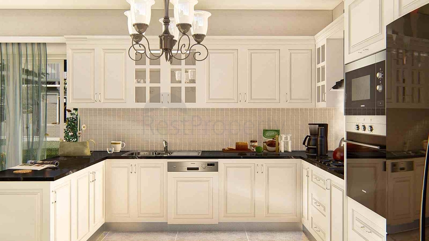 فيلا جديدة 4 + 1 في دوشيمالتي-منطقة أنطاليا 