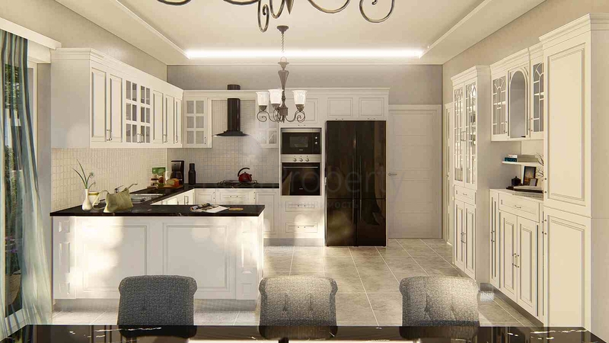 فيلا جديدة 4 + 1 في دوشيمالتي-منطقة أنطاليا 