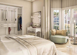 فيلا جديدة 4 + 1 في دوشيمالتي-منطقة أنطاليا 