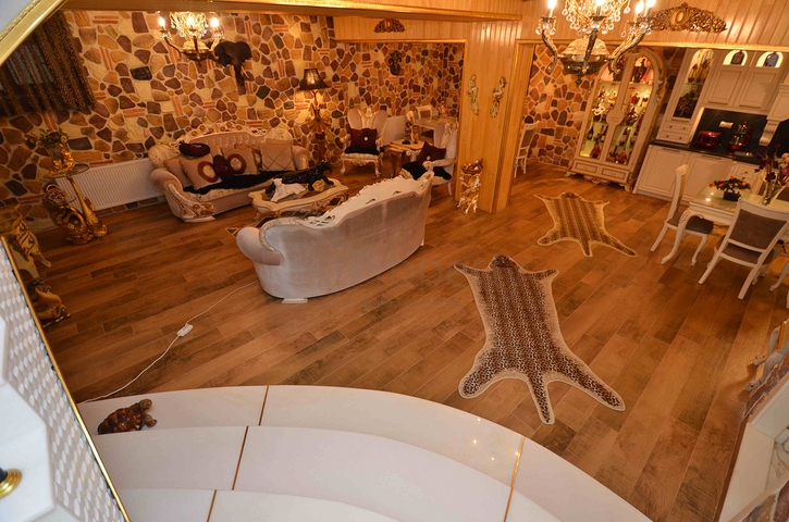 فلل فاخرة ، تخطيط 5 + 2 في ساريسو - حي أنطاليا 