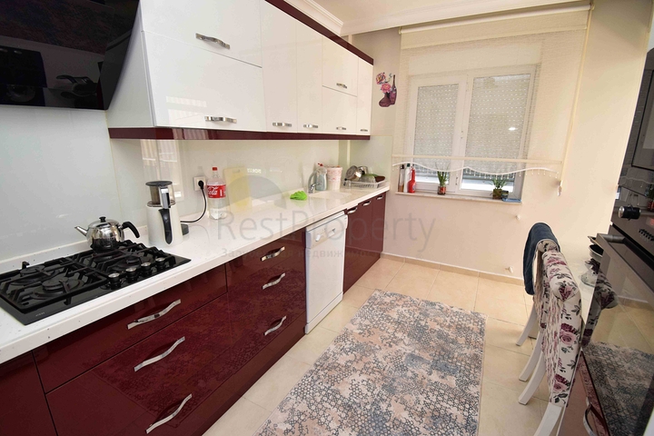 شقة دوبلكس 5 + 2 في وسط مدينة أنطاليا