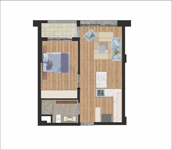 مجمع سكني جديد في منطقة لارا أنطاليا 