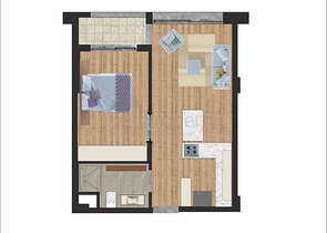 مجمع سكني جديد في منطقة لارا أنطاليا 