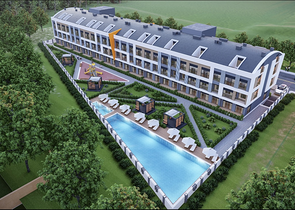 مجمع سكني جديد في منطقة لارا أنطاليا 