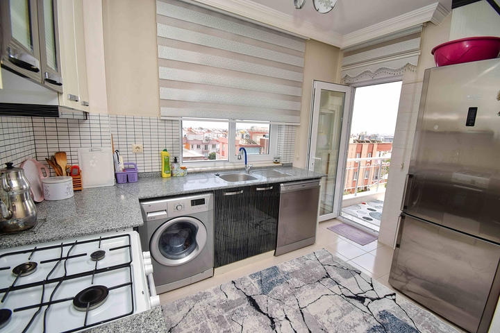 شقة دوبلكس 4 + 1 في كيبيز - منطقة أنطاليا