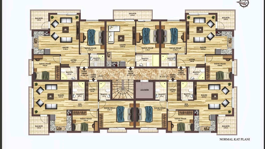 مشروع استثماري في منطقة البرسيمون - أنطاليا الصغيرة 