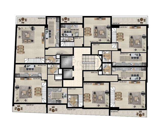 مشروع استثماري في منطقة أمجن-أنطاليا الصغيرة 