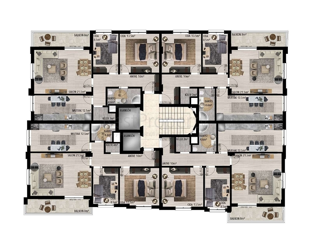 مشروع استثماري في منطقة أمجن-أنطاليا الصغيرة 