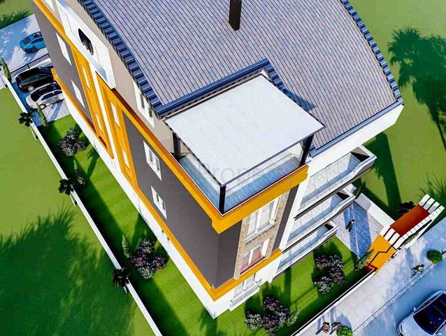 شقة دوبلكس 4 + 2 في كيبيز - منطقة أنطاليا 