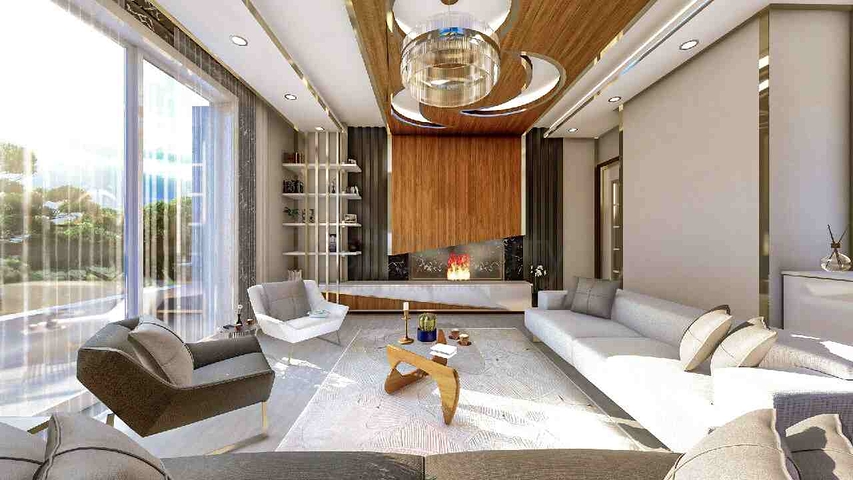 شقة دوبلكس 4 + 2 في كيبيز - منطقة أنطاليا 