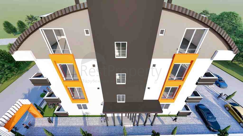 شقة دوبلكس 4 + 2 في كيبيز - منطقة أنطاليا 