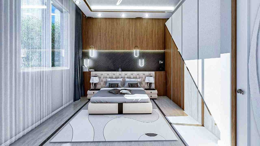 شقة دوبلكس 4 + 2 في كيبيز - منطقة أنطاليا 