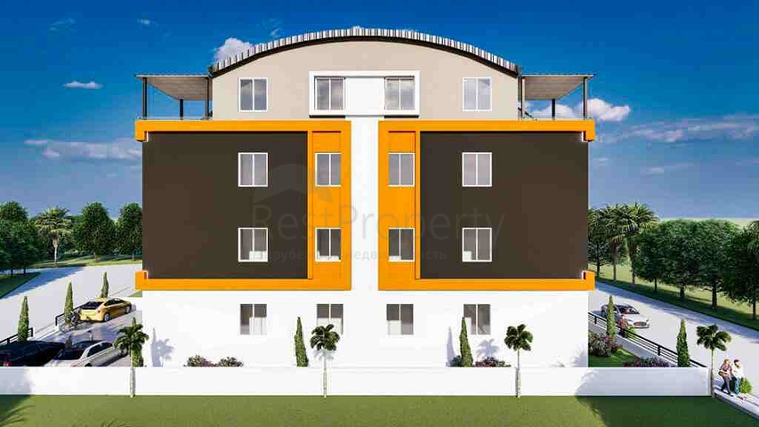 شقة دوبلكس 4 + 2 في كيبيز - منطقة أنطاليا 