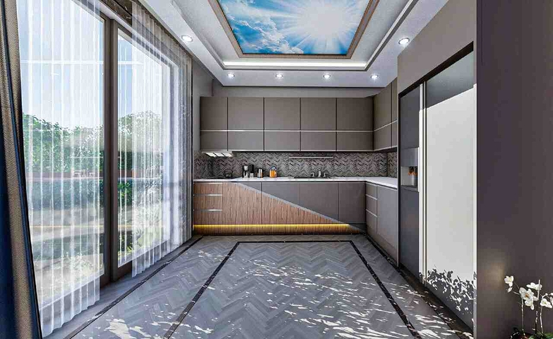 شقة دوبلكس 4 + 2 في كيبيز - منطقة أنطاليا 