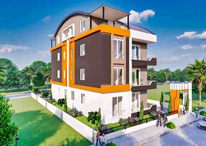 شقة دوبلكس 4 + 2 في كيبيز - منطقة أنطاليا 