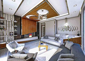 شقة دوبلكس 4 + 2 في كيبيز - منطقة أنطاليا 