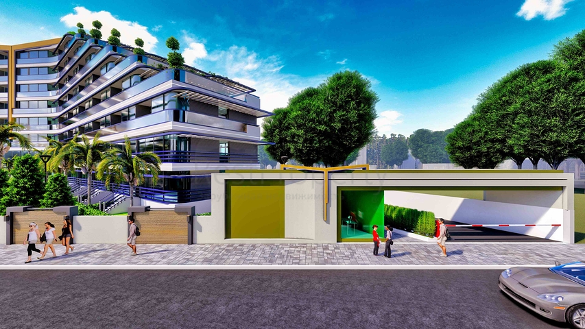 مشروع جديد في منطقة ألتينتاس الأكثر رواجا-أنطاليا 