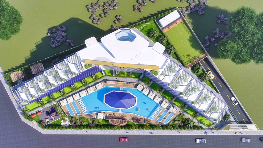 مشروع جديد في منطقة ألتينتاس الأكثر رواجا-أنطاليا 