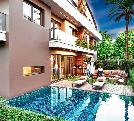 فيلا واسعة 5 + 1 في مول يوسف أنطاليا 