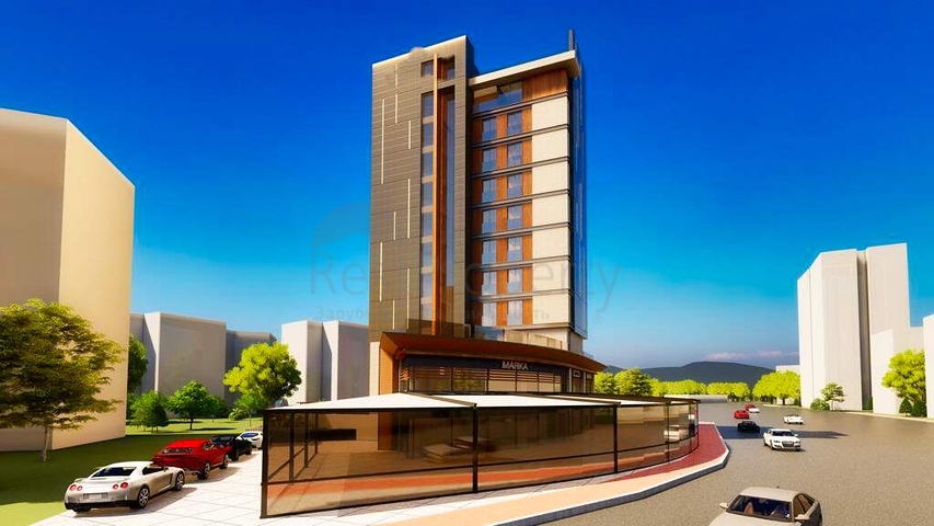 مشروع استثماري مطل على البحر في وسط مدينة أنطاليا