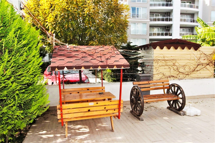 شقة 2 + 1 مع أثاث في هورما كونيالتي