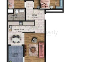 مشروع استثماري في منطقة التينتاس-أنطاليا 