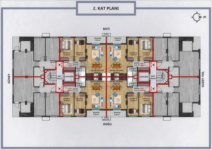 مشروع استثماري في مركز مدينة أنطاليا 