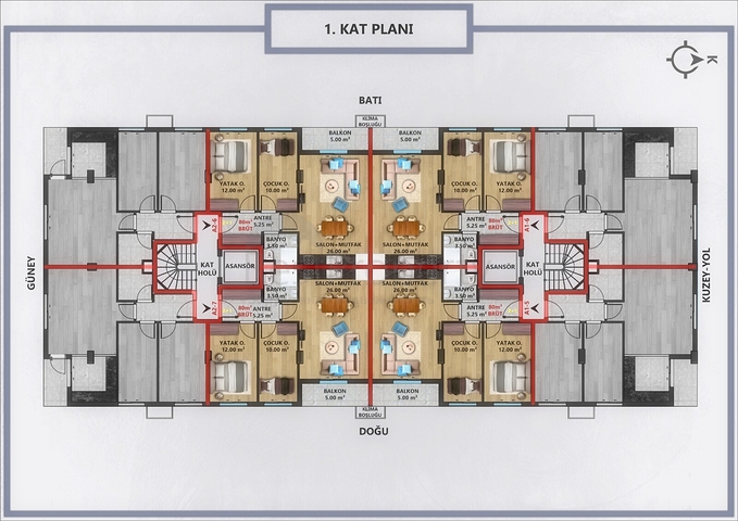 مشروع استثماري في مركز مدينة أنطاليا 