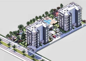 شقق 1+1 و 2+1 في منطقة ألتينتاس-أنطاليا 