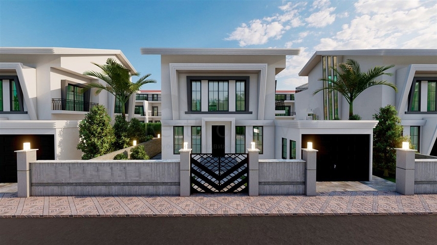 شقة مخطط طابق 5 + 3 في بيليك-منطقة أنطاليا 