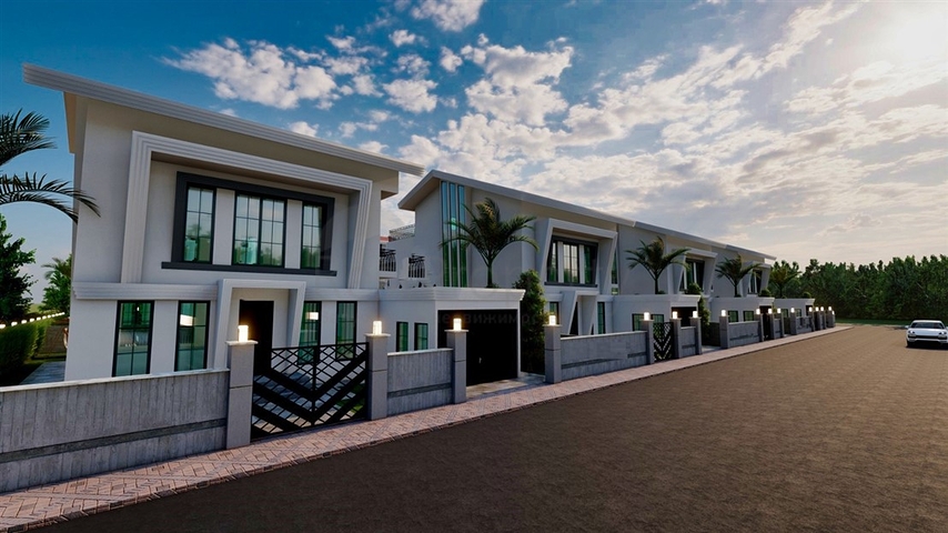 شقة مخطط طابق 5 + 3 في بيليك-منطقة أنطاليا 