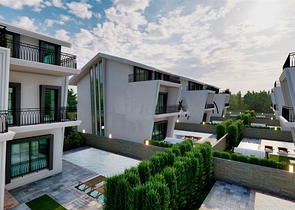 شقة مخطط طابق 5 + 3 في بيليك-منطقة أنطاليا 