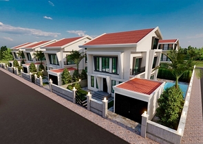 شقة مخطط طابق 5 + 3 في بيليك-منطقة أنطاليا 