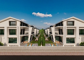 شقة مخطط طابق 5 + 3 في بيليك-منطقة أنطاليا 