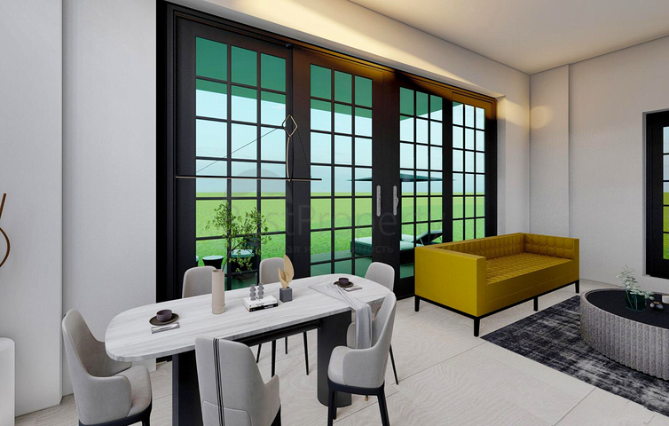 فيلا منفصلة 3 + 1 في منطقة بيليك أنطاليا 