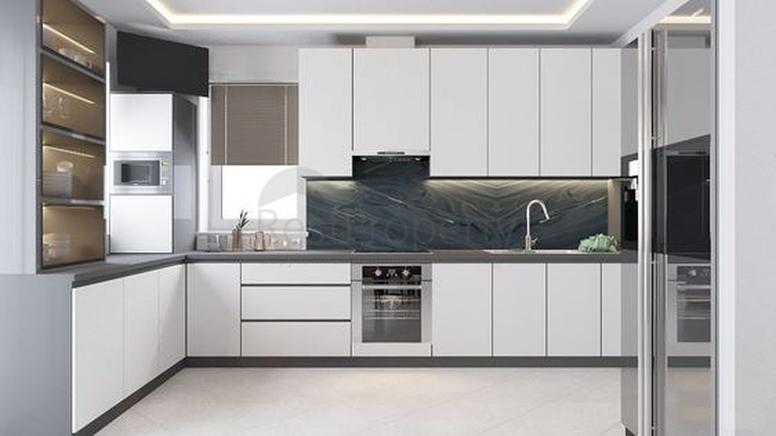 تخطيط الشقة 1+1,3+1 في منطقة بيليك-أنطاليا 