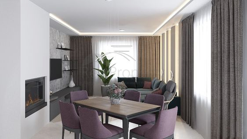 تخطيط الشقة 1+1,3+1 في منطقة بيليك-أنطاليا 