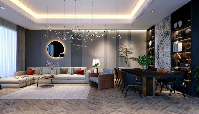 فيلا 6 + 1 في منطقة بيليك أنطاليا 