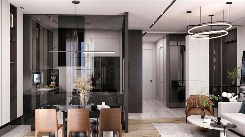 شقق دوبلكس 2+1 ، 3+1 و 4+1 في منطقة لارا أنطاليا 