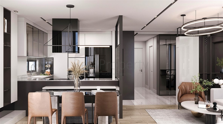 شقق دوبلكس 2+1 ، 3+1 و 4+1 في منطقة لارا أنطاليا 