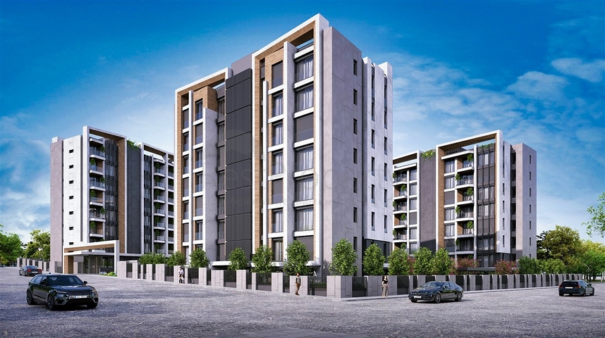 شقق دوبلكس 2+1 ، 3+1 و 4+1 في منطقة لارا أنطاليا 