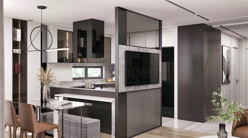 شقق دوبلكس 2+1 ، 3+1 و 4+1 في منطقة لارا أنطاليا 