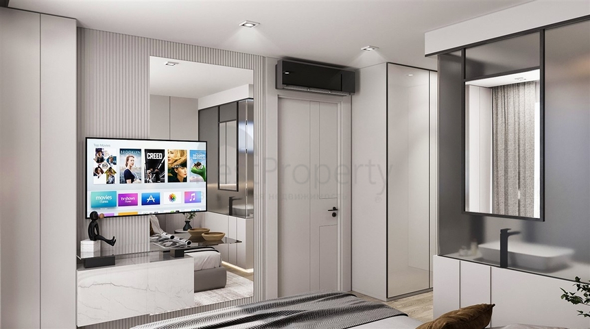 شقق دوبلكس 2+1 ، 3+1 و 4+1 في منطقة لارا أنطاليا 